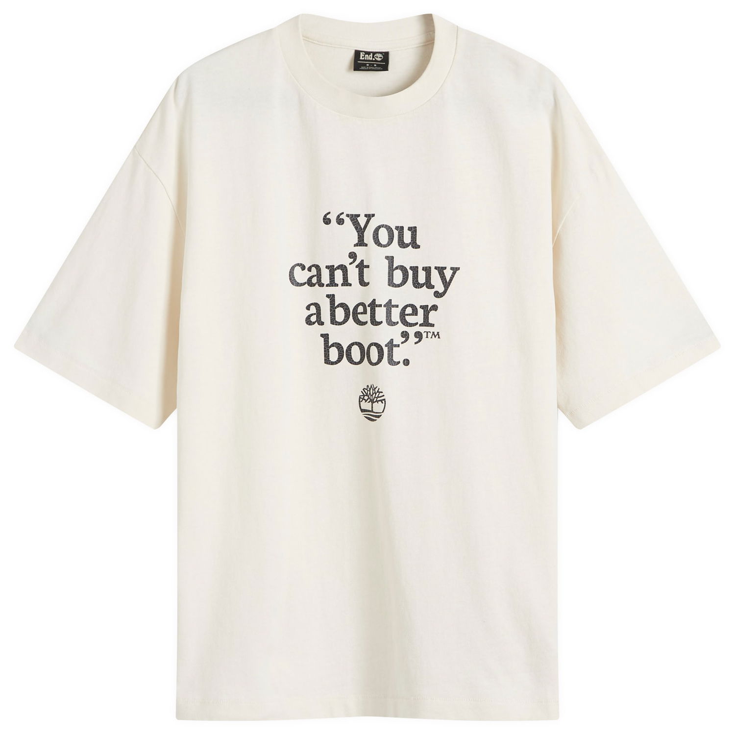 Тениска Timberland Sand Quote Graphic T-Shirt Бяло | A62TU-WHT, 0