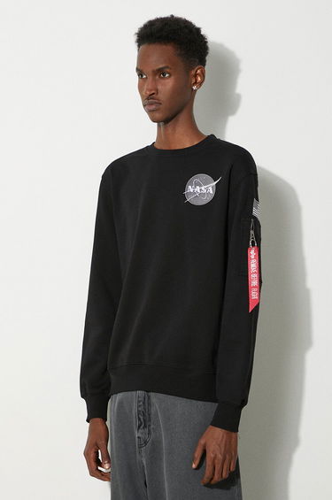 Суитчър Alpha Industries Space Shuttle Crew Sweat Черно | 178307-03, 3