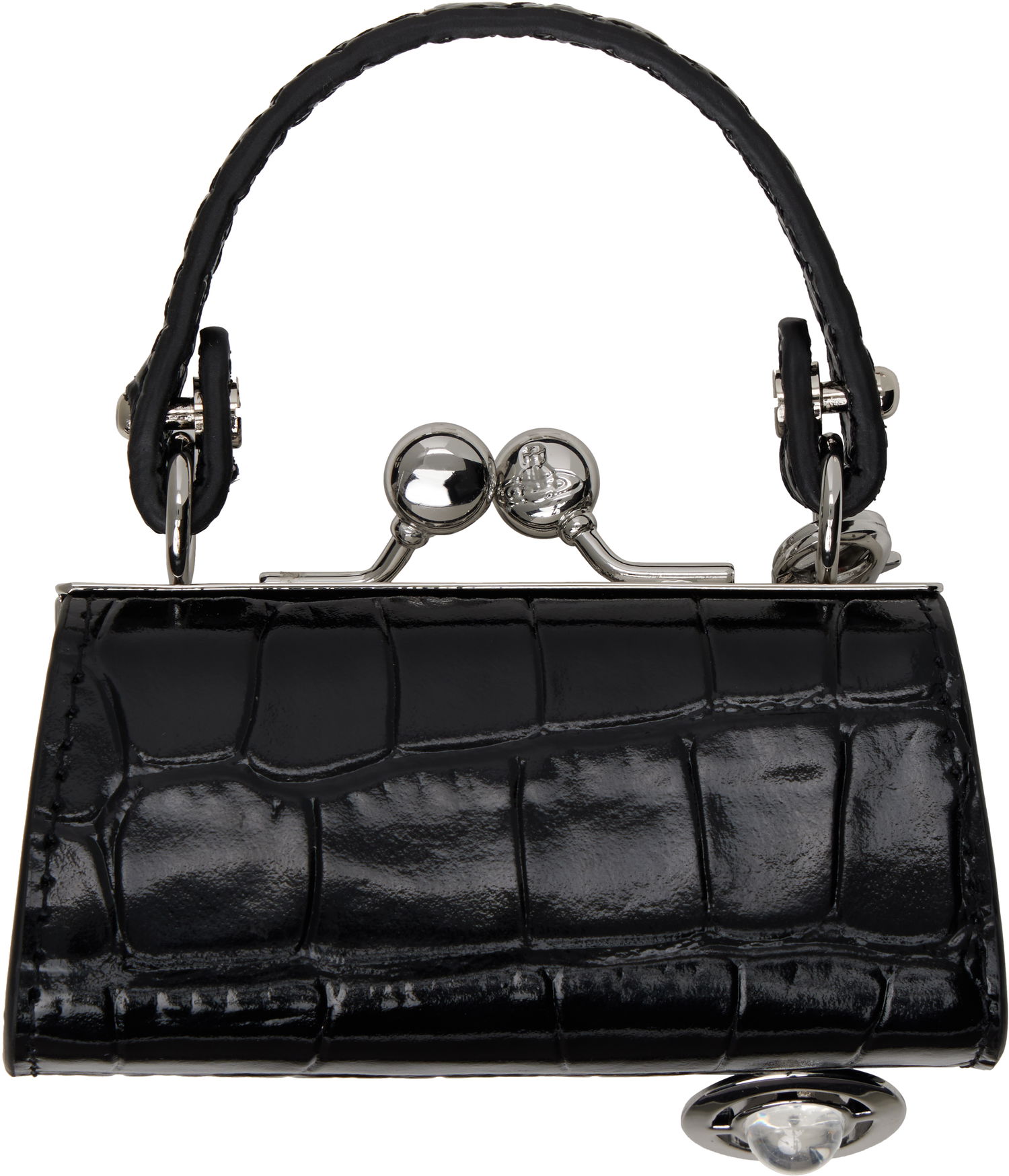 Дамска чанта Vivienne Westwood Vivienne Westwood Doll Bag Coin Purse Черно | 5C01000EW-L0098-, 1