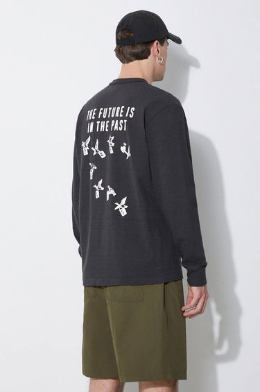 Тениска Human Made Graphic Longsleeve T-Shirt Черно | HM27CS012, 0