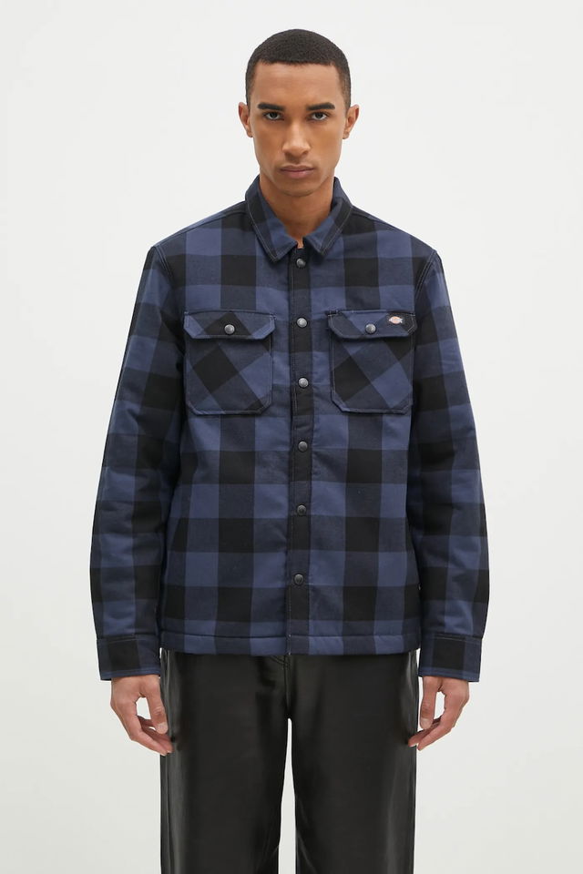 Padded Buffalo Check Overshirt Regular Fit