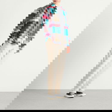 Риза Portuguese Flannel Tintor Flannel Check Shirt Многоцветен | AW25074-GRN, 4