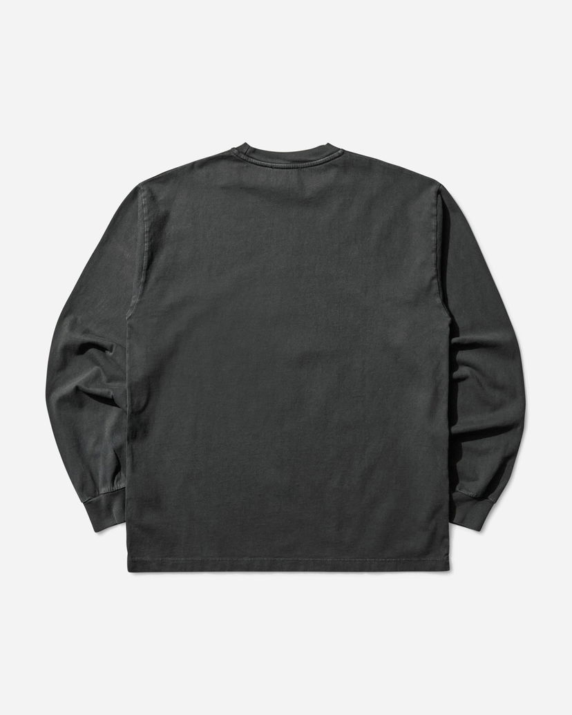 Тениска Aries Grunge Faded Longsleeve T-Shirt Черно | AR6002604 Black