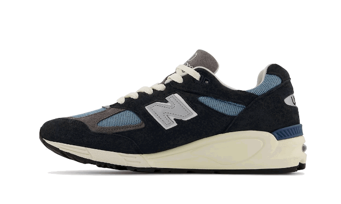 Кецове и обувки New Balance 990v2 Made in USA "Navy Castlerock" Тъмно синьо | M990TB2, 0