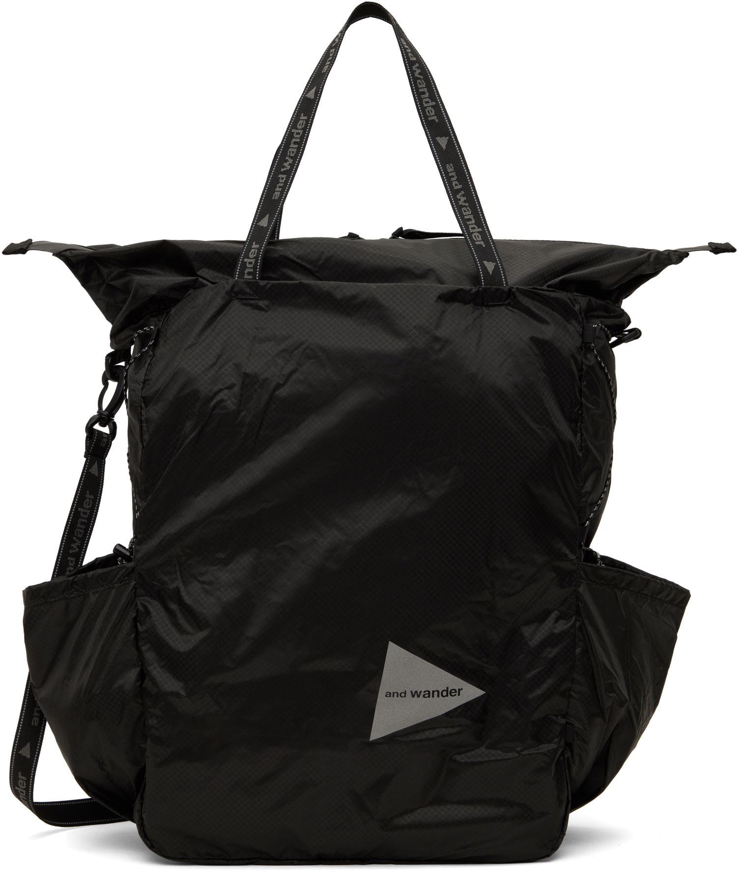 Голяма пазарска чанта and wander Sil Tote Bag Черно | 5744975312, 0