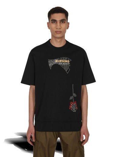 Тениска Jordan Slam Jam Renton T-Shirt Черно | JLSJRENTTEE 001