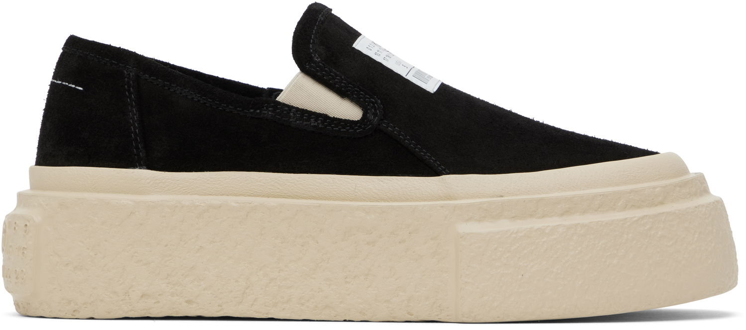 Кецове и обувки Maison Margiela MM6 Maison Margiela Platform Slip-Ons Черно | S59WS0238 P5246, 0
