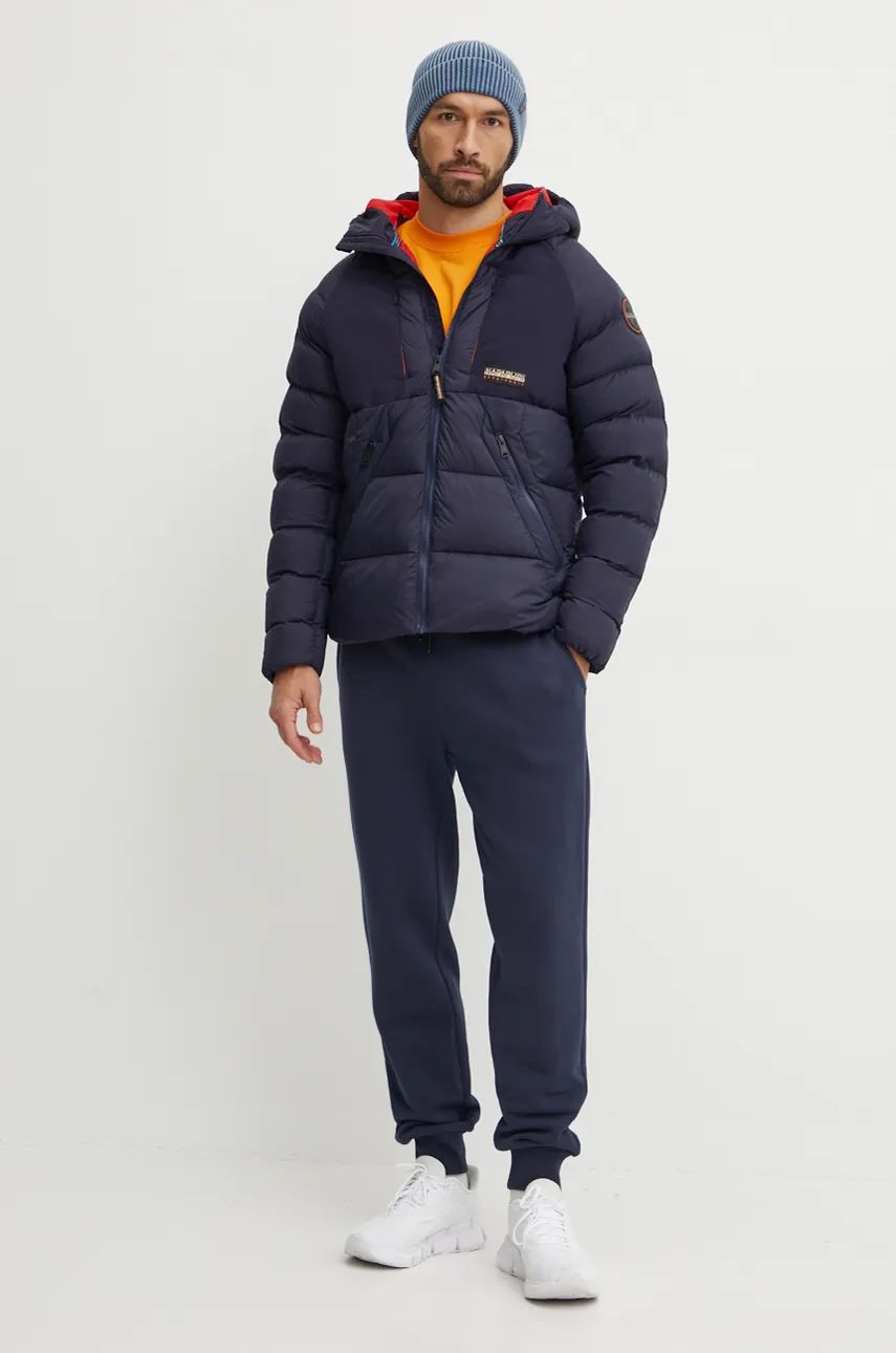 Пухо яке Napapijri A-Moesa Winter Jacket Синьо | NP0A4I1R1761, 1