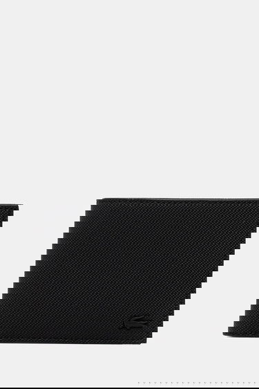 Портфейл Lacoste Textured Bi-Fold Wallet Черно | NH4419HC, 0