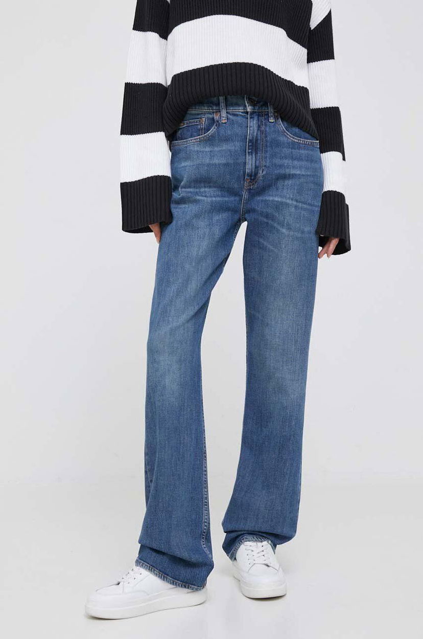 Дънки Polo by Ralph Lauren High Waist Jeans Синьо | 211890097