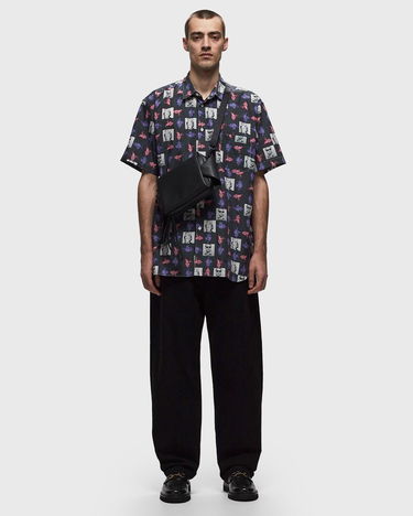 Риза Comme des Garçons Andy Warhol Print Woven Shirt Черно | FM-B002-S24-1, 2