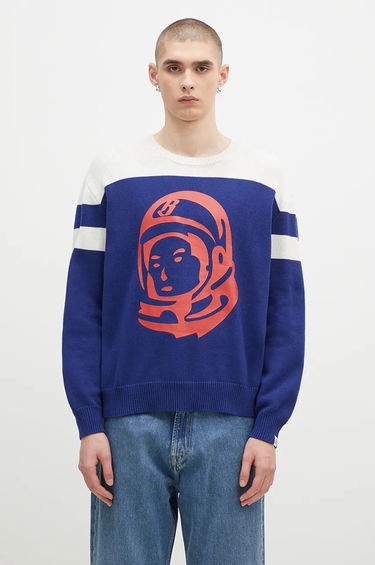 Пуловер BILLIONAIRE BOYS CLUB Astro Knitted Crewneck Sweater Синьо | B24325, 0