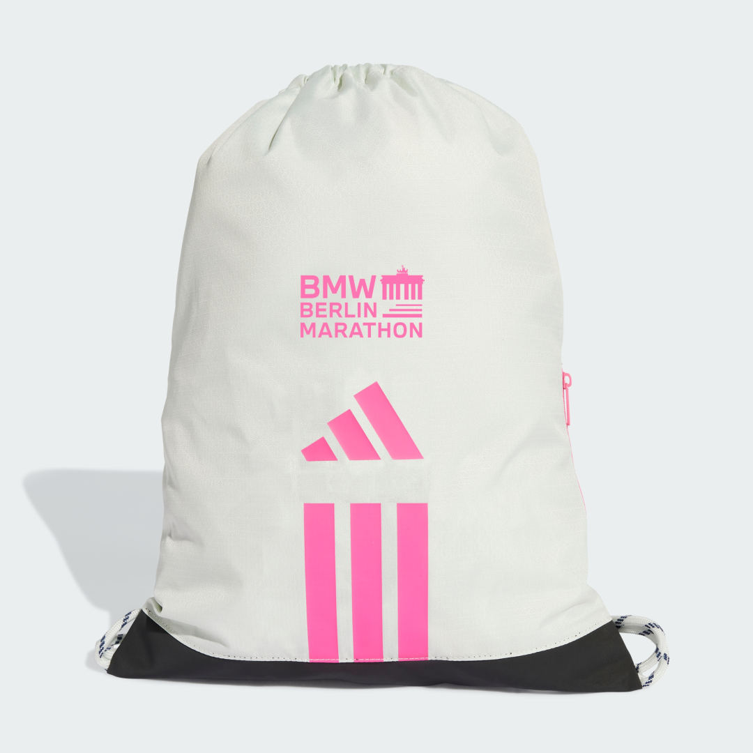 Раници и чанти adidas Performance BMW Berlin-Marathon 2025 Gym Sack Бяло | JZ9359, 0