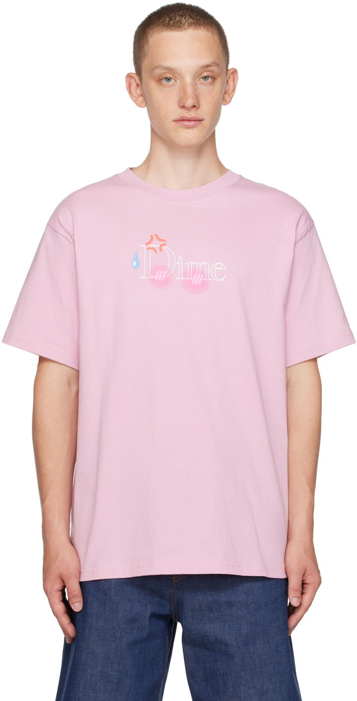 Тениска Dime Senpai T-Shirt Розово | DIME23D1F23LIL, 0