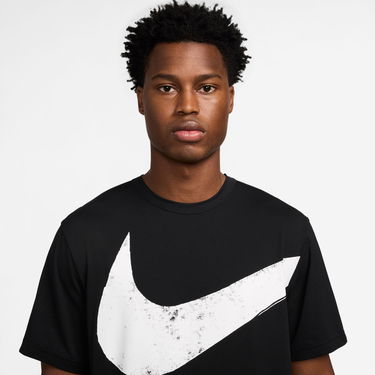 Тениска Nike Hyverse Swoosh Dri-FIT Short-Sleeve Fitness Top Черно | FZ1064-010, 2