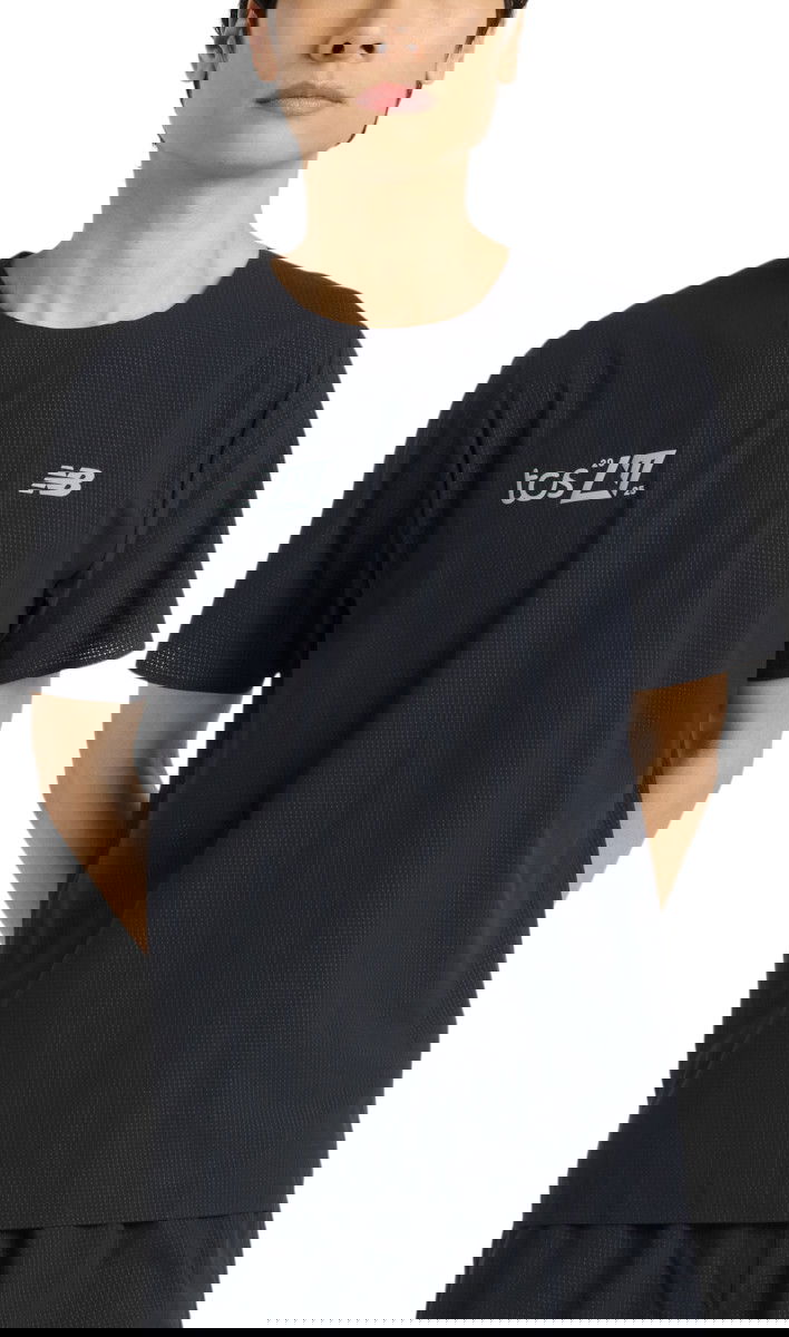 Тениска New Balance London Edition Race Day Ultra Light T-Shirt Тъмно синьо | mt51208d-bk, 0