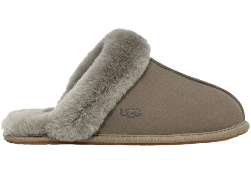 Облекло UGG Scuffette II Moss Green (Women's) Сиво | 1106872-MSG