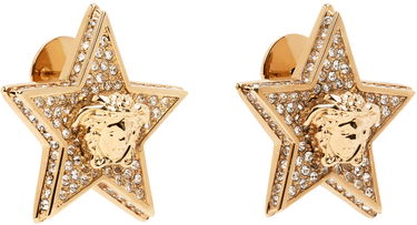 Обеци Versace Star Earrings Бежово | 1009864_1A00621, 1