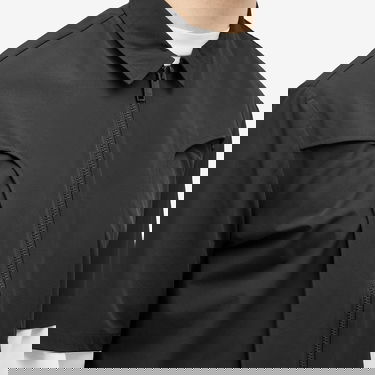 Риза Han Kjøbenhavn Han Kjobenhavn Technical Zip Shirt Черно | M-133612-BLK, 5