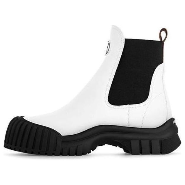 Кецове и обувки Louis Vuitton Louis Vuitton Ruby Flat Ankle Boots Бяло | 1ABUJA