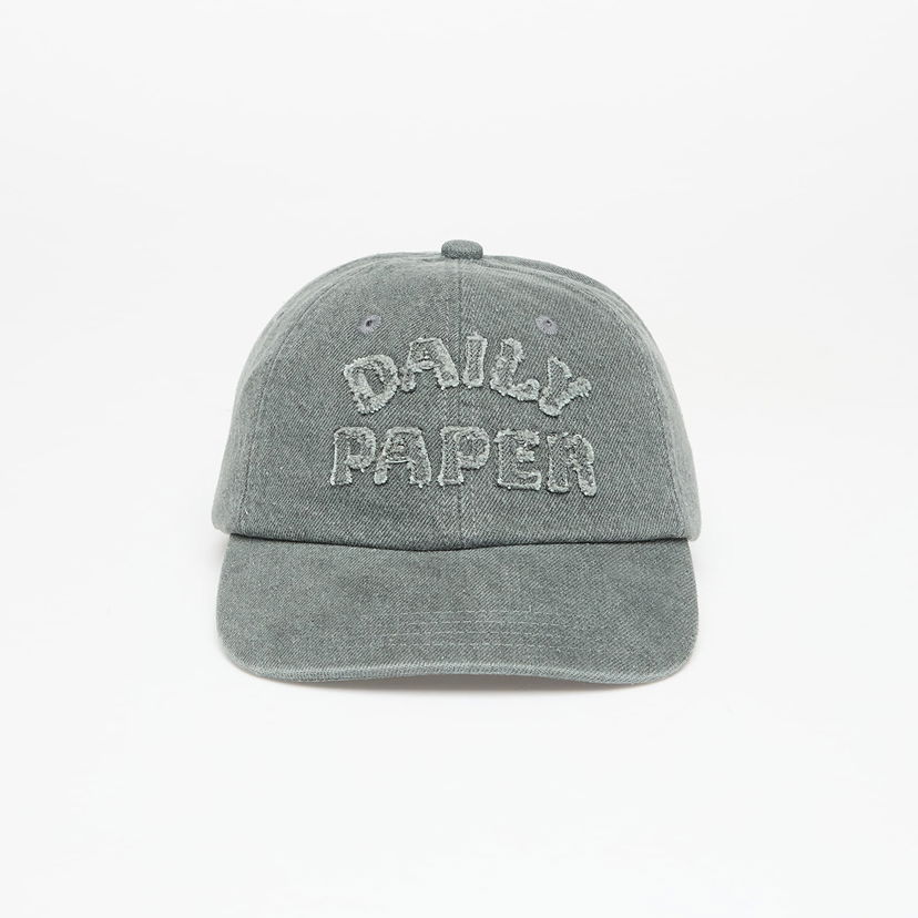 Шапка с козирка DAILY PAPER Daily Paper Stack Arch Denim Cap Сиво | 2521083
