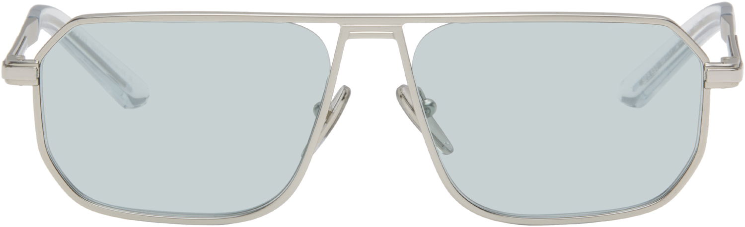 Слънчеви очила Prada Iconic Metal Plaque Sunglasses Металик | 0PR A53S 27540N59 8056262511657, 0