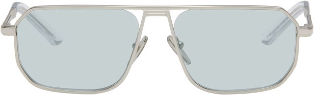 Iconic Metal Plaque Sunglasses