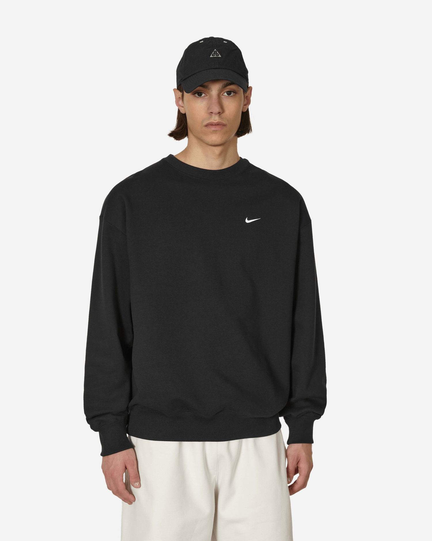 Пуловер Nike Solo Swoosh Crewneck Черно | DX0811-010, 0