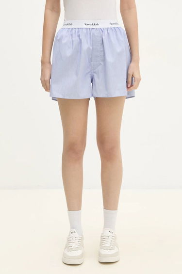 Боксерки Sporty & Rich Yankees Serif High Waist Shorts Синьо | SH004505635ST35, 0