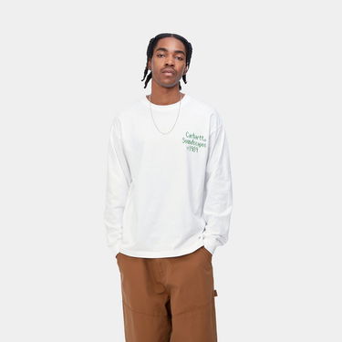 Тениска Carhartt WIP Soundface T-Shirt Бяло | I033247_02_XX, 0