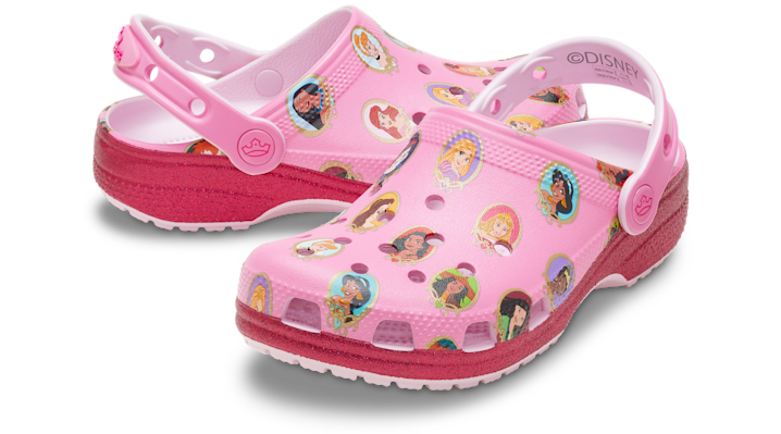 Кецове и обувки Crocs Disney Princesses Classic Clogs Розово | 211193-90H, 1