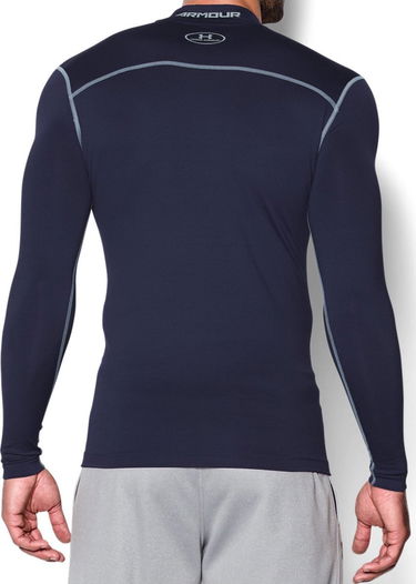 Тениска Under Armour Under Armour UA CG Armour Mock Long Sleeve Тъмно синьо | 1265648-410, 4