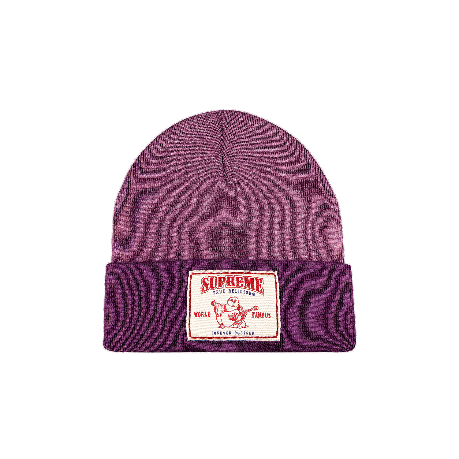 Шапка Supreme True Religion x Beanie Лилаво | FW21BN55 PURPLE, 0