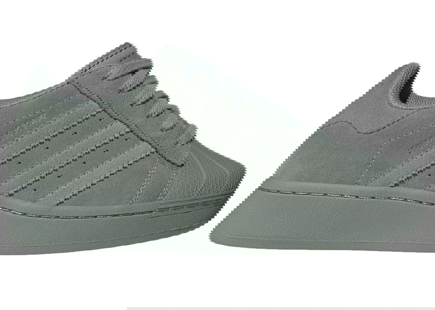 Кецове и обувки adidas Originals adidas Superstar XLG Silver Green (Women's) Сиво | IG2972, 0
