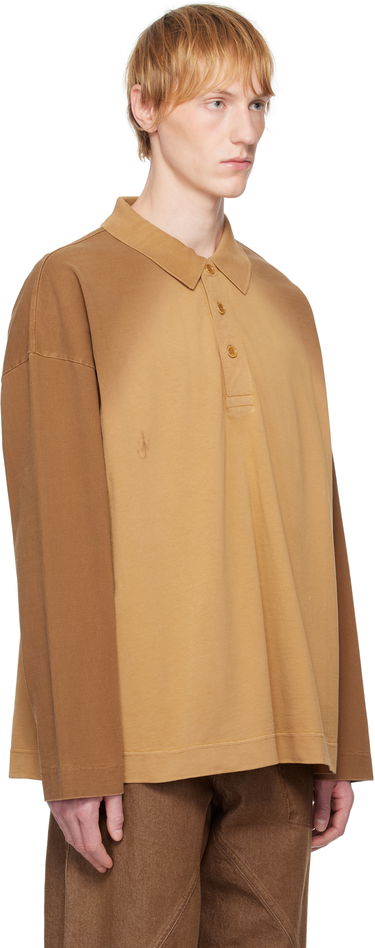 Пуловер JW Anderson JW Anderson Long Sleeve Rugby Polo Кафяво | JO0268-PG1755, 4