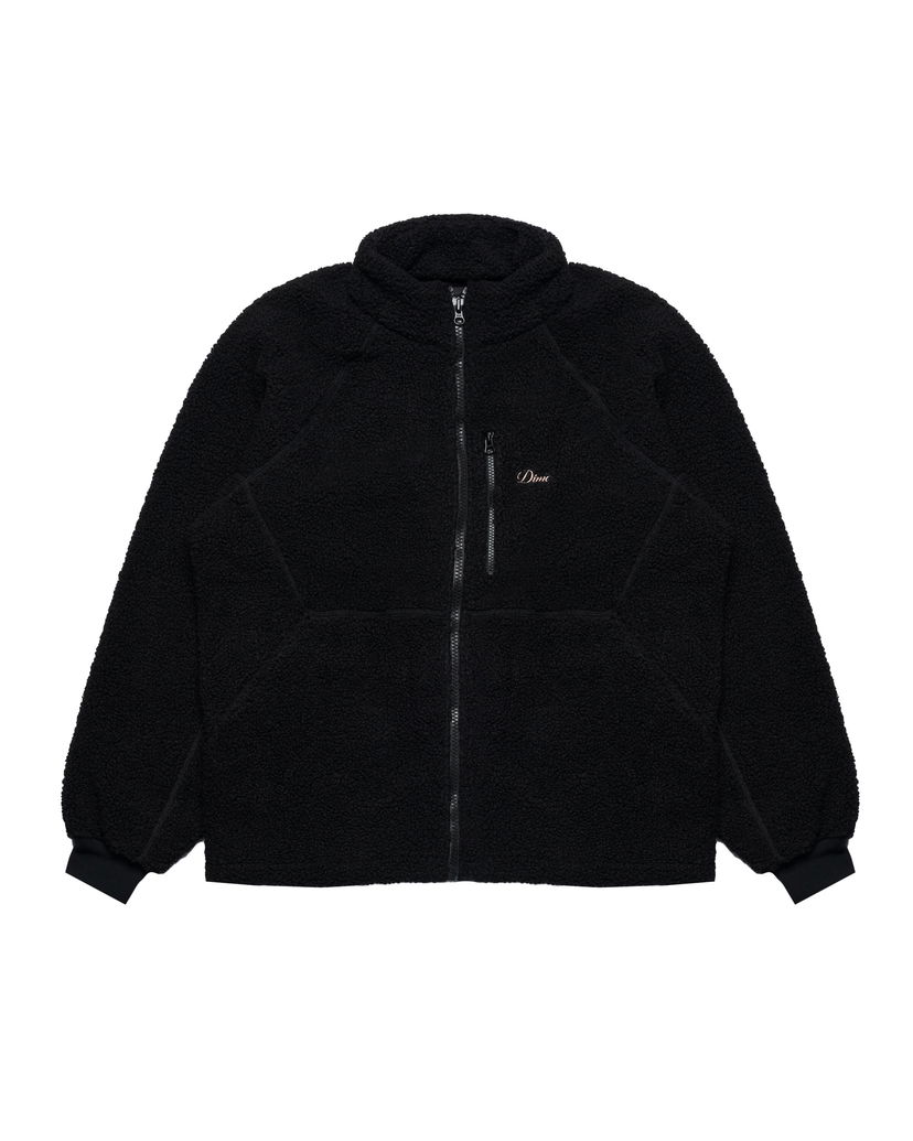 Суитчър Dime Sherpa Zip Fleece Jacket Черно | DIMEHO246BLK