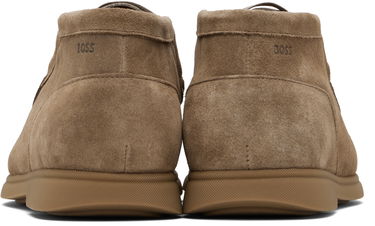Облекло и аксесоари BOSS Suede Desert Boots with Stitching Кафяво | 50548119, 2