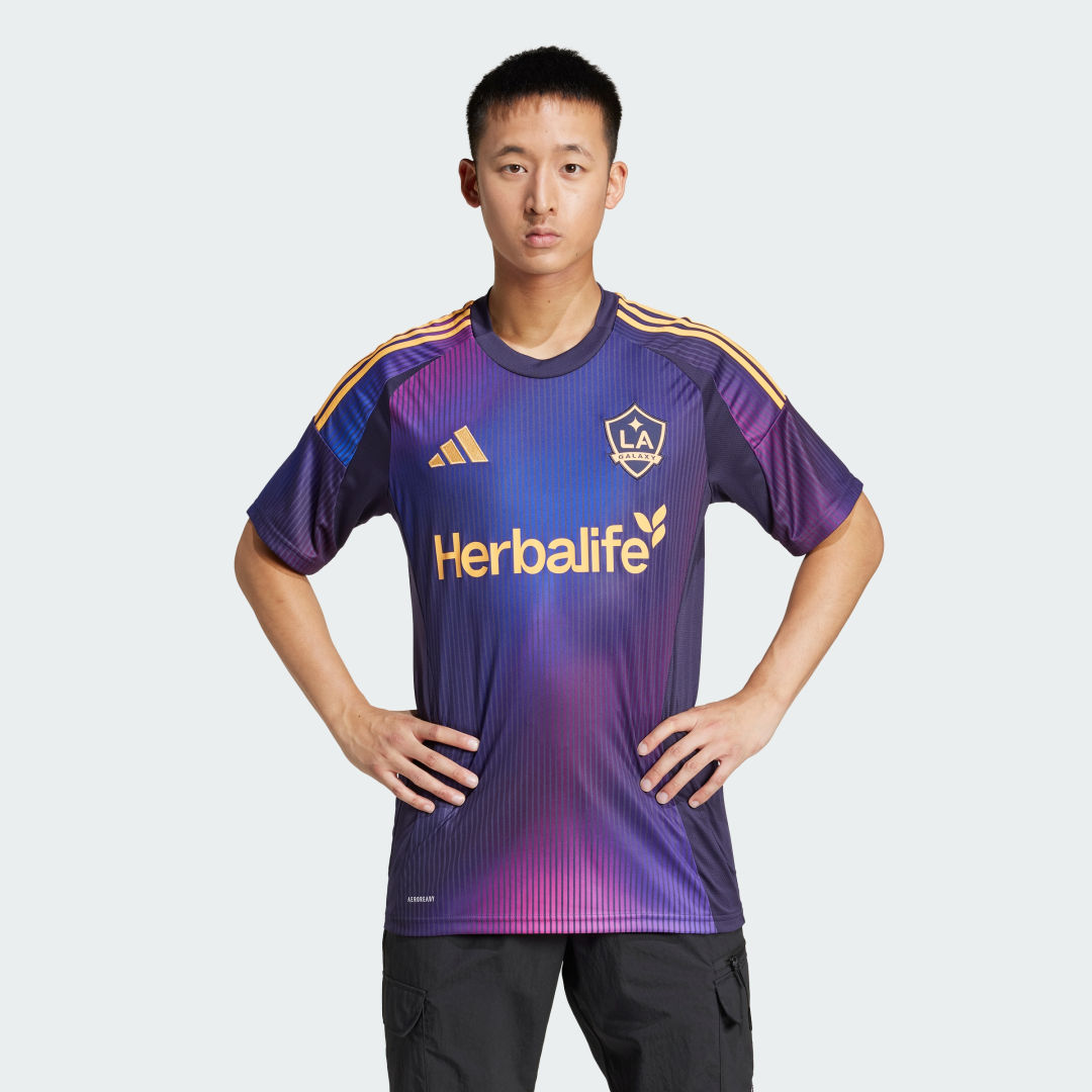 Фланелка adidas Performance LA Galaxy 25/26 Away Jersey Лилаво | IV9853, 0