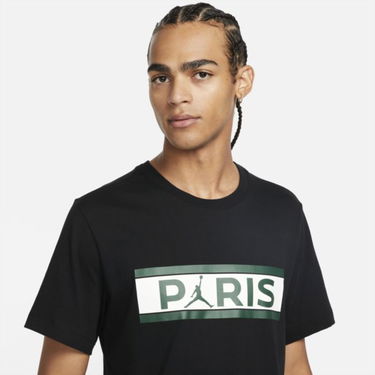 Тениска Jordan Paris Saint-Germain Wordmark Черно | db6510-010, 3