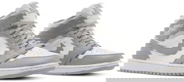 Кецове и обувки Jordan Air Jordan 1 Mid "Linen" Сиво | 554724-082, 1