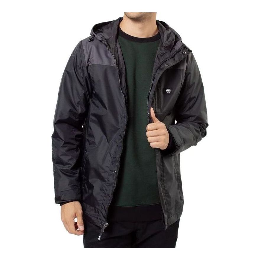 Ветровка Vans Men's Hooded  Jacket Черно | VN0A5FPDKOU, 0