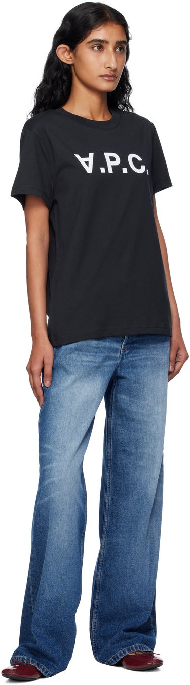 Дънки A.P.C. A.P.C. Elisabeth Wide-Leg Jeans Синьо | COHJL-F09181, 3