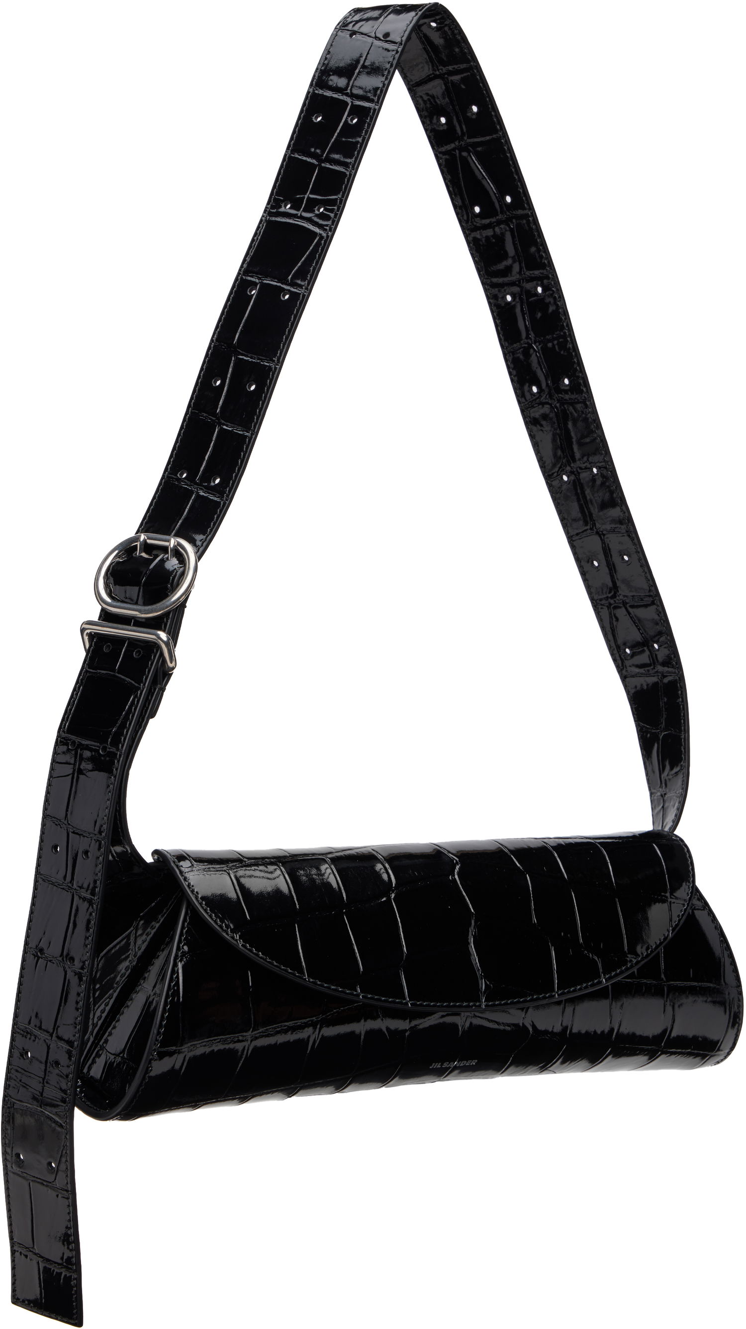 Чанта през рамо Jil Sander Jil Sander Cannolo Small Shoulder Bag Черно | J07WD0023_P8349, 1