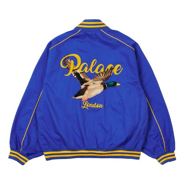 Яке бомбър Palace Palace London Flying Duck Embroidered Jacket Синьо | P20JK104, 0