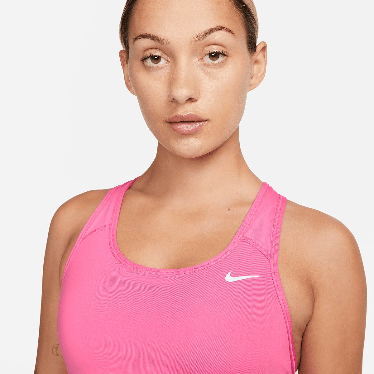 Сутиен Nike Dri-FIT Swoosh Non-Padded Sports Bra Розово | BV3630-684, 1