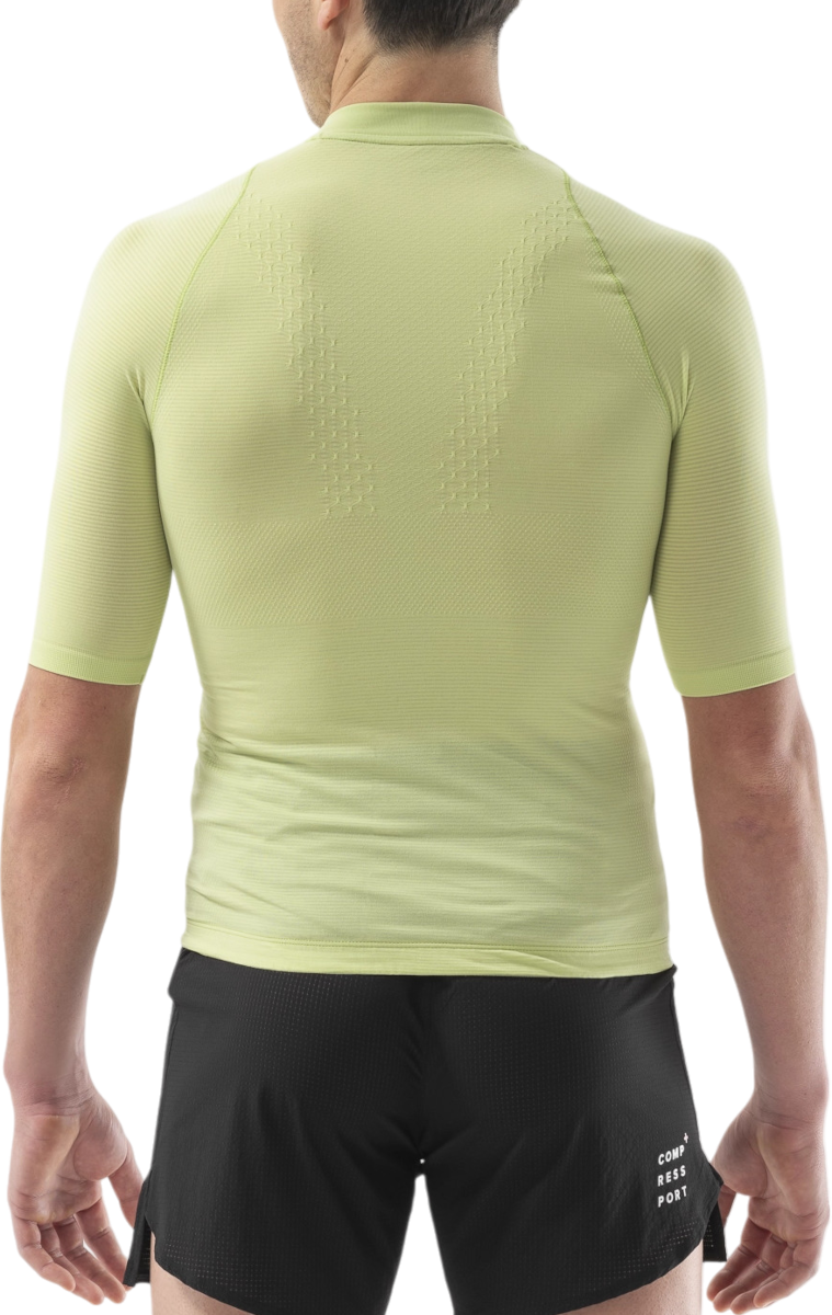 Тениска Compressport Compressport Trail Racing Postural Short Sleeve Top Зелено | atsm4906039, 1