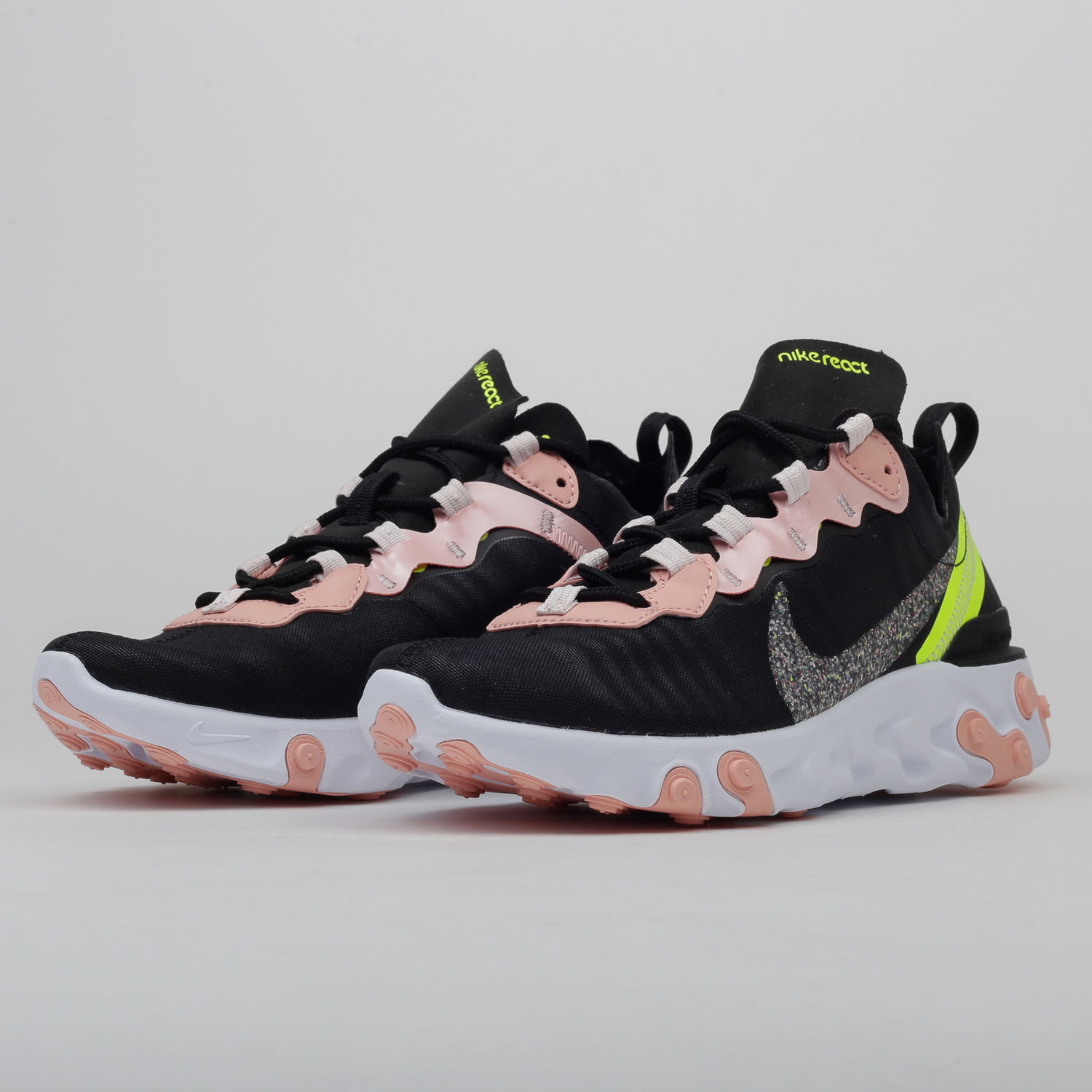 Кецове и обувки Nike React Element 55 Premium W Черно | CD6964-002, 1