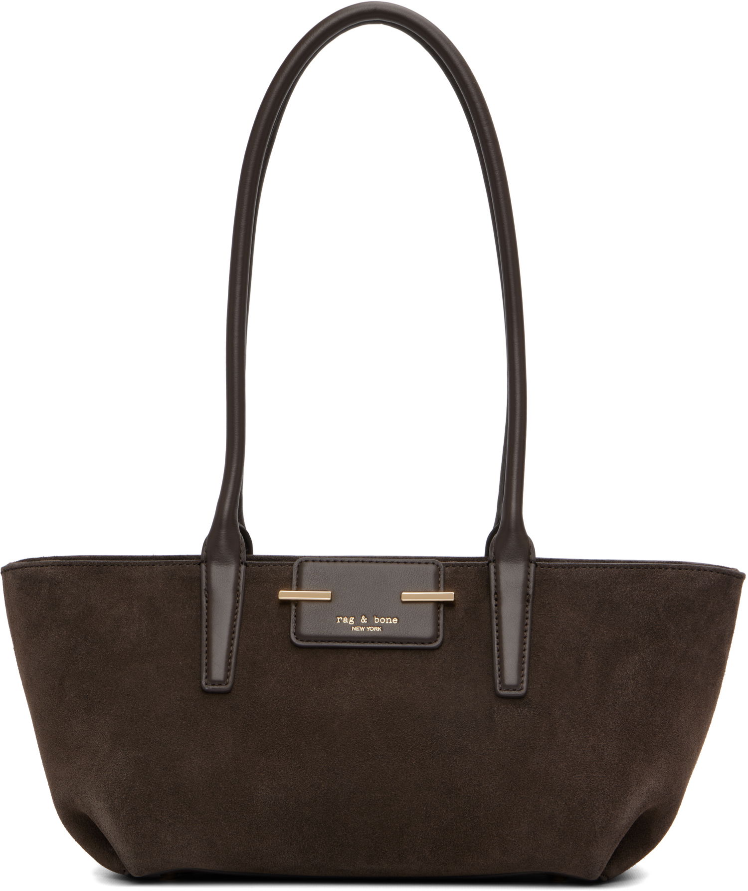 Голяма пазарска чанта rag & bone Rag & Bone Realm Suede Tote Кафяво | SD100105, 0