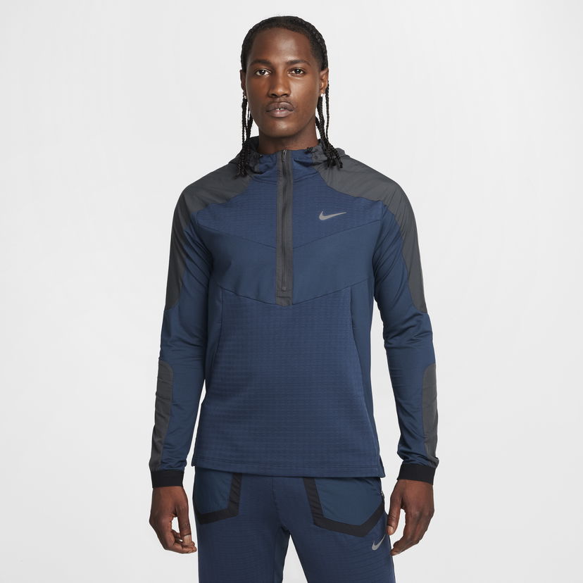 Тениска Nike Long Sleeve Running T-Shirt Blue Синьо | HF7452-478