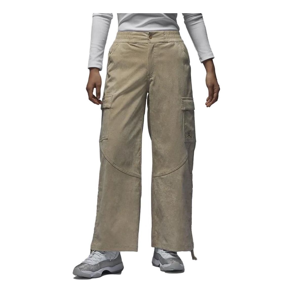 Карго панталони Jordan Air Jordan Corduroy Chicago Pants Бежово | FD8210-277, 0
